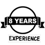 8 years experience